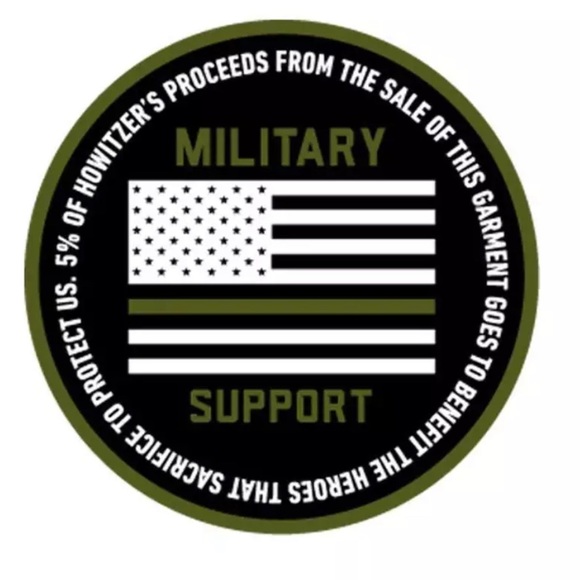 Howitzer Style Men's Hat STANDARD PATRIOT Military Grunt Grey - Picture 5 of 6